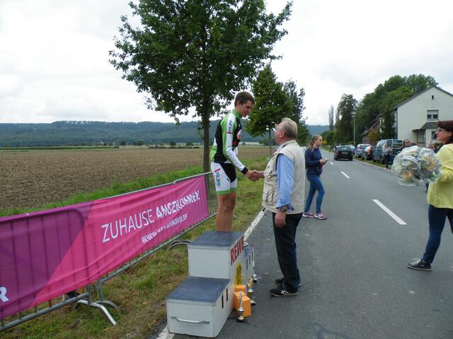 72. Aufs Treppchen - Ehrung der Tagessieger.