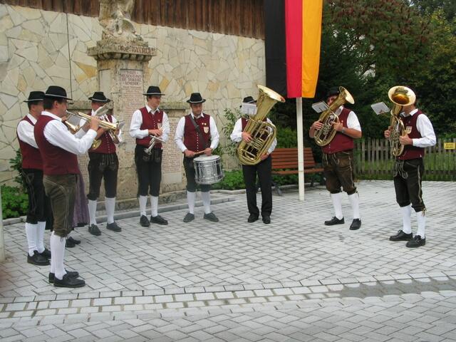 Die Musikkapelle Westendorf.
