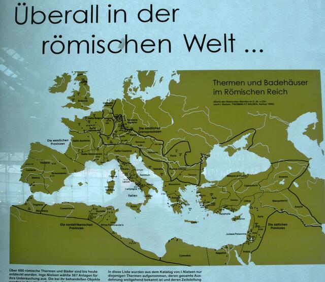 Karte des röm. Weltreiches
