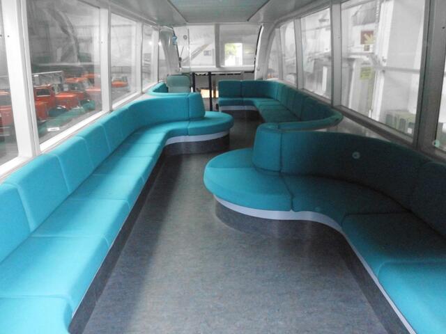 Innenraum des Transrapid