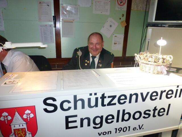 Aufsicht beim Bürgerkönigsschießen