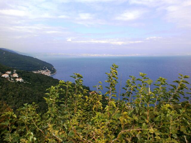 genossen wir eine Wahnsinnsaussicht über die Kvarner Bucht.