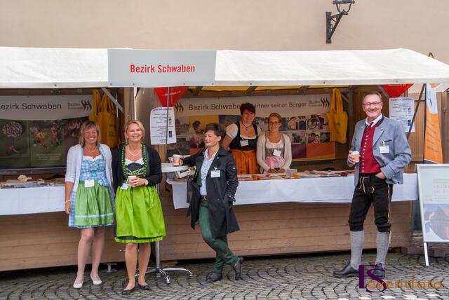 Schwabentag 2014 in Friedberg - schwäbische Städte  präsentieren sich