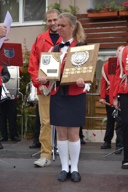 1. Spielmannszugleiterin Daniela Meyer (Schillerslage)