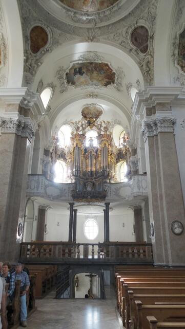 Orgelansicht in der Stadtpfarrkirche St. Mang