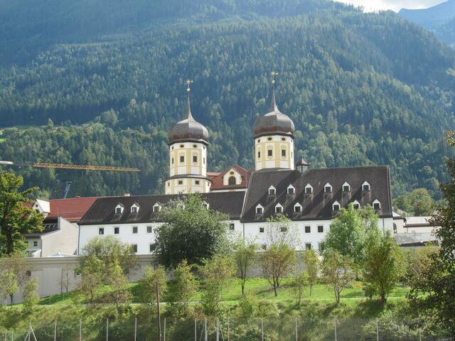 Stift Stams in Österreich im Ort Stams. Dort waren wir untergebracht.