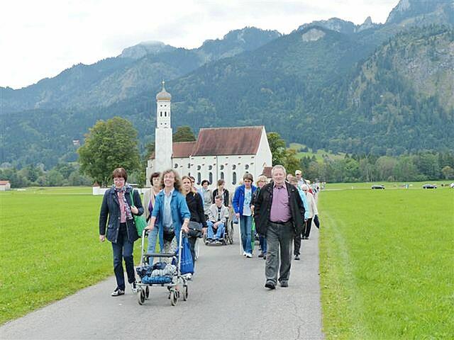 auf dem Weg nach Schwangau | Foto: Angelika Prem