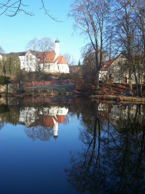 Spiegelung im Wasser