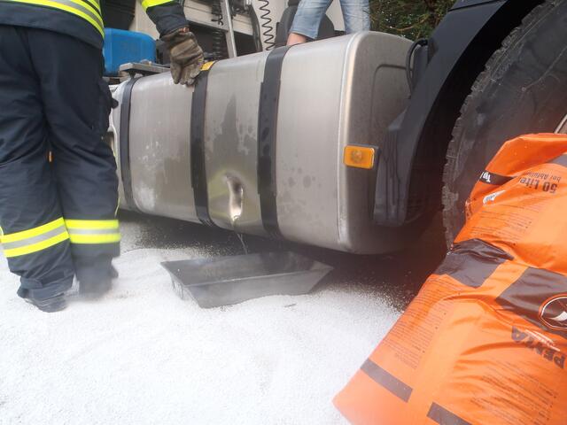 ..Diesel entweicht...