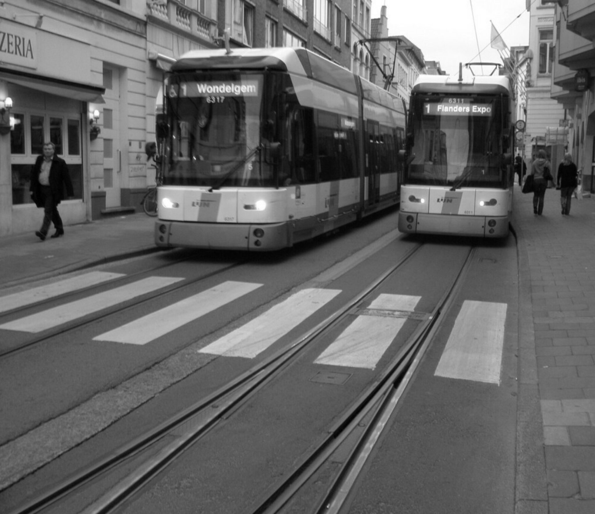 Straßenbahn fahren in der ganzen Welt, ein schönes Hobby Teil 2 Gent (Belgien) Marburg