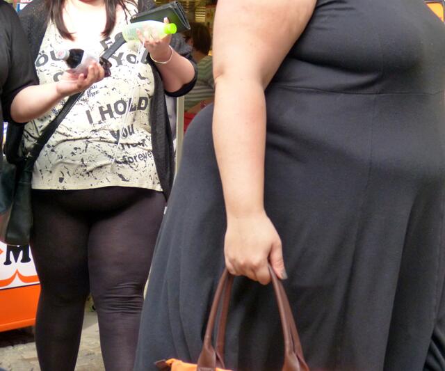 Geschafft vom Marktbesuch !