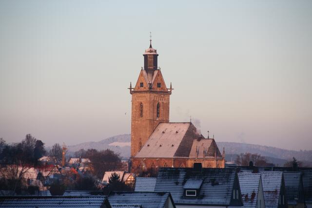 Ein seltenes Bild im Winter 2013/14, Schnee!