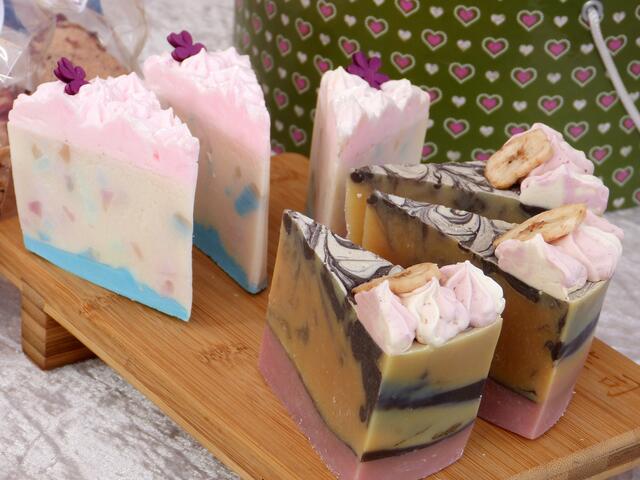 Eine Torte aus Seife !