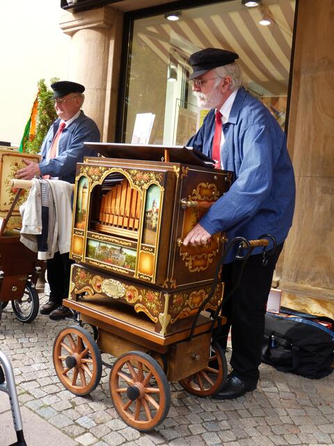 Ohne Drehorgel geht nichts !