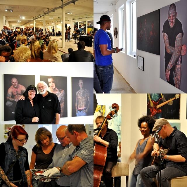 Impressionen von der 48h Kunstausstellung. "Kunst ist dazu da, den Staub des Alltags von der Seele zu waschen." Dieses Zitat Pablo Picassos steht über der diesjährigen 48-Stunden-Kunstausstellung in der Kulturetage von SofaLoft.