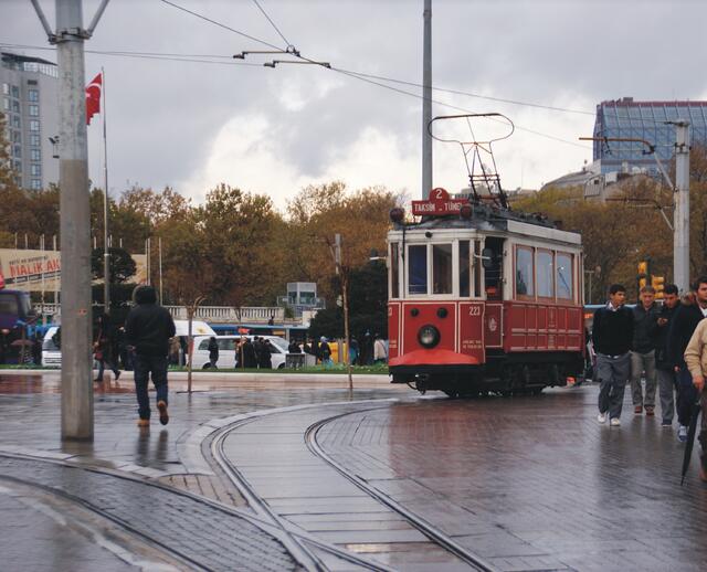 Abzweigstelle zum Depot