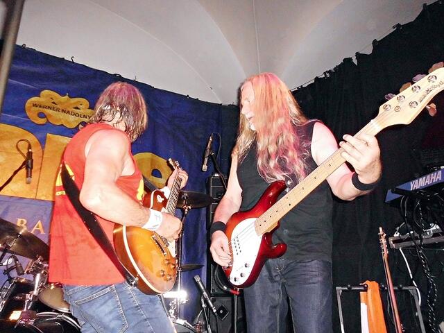 Auftritt in Cuxhaven 18.07.2014, Dete Klamann, Rolf Vatteroth