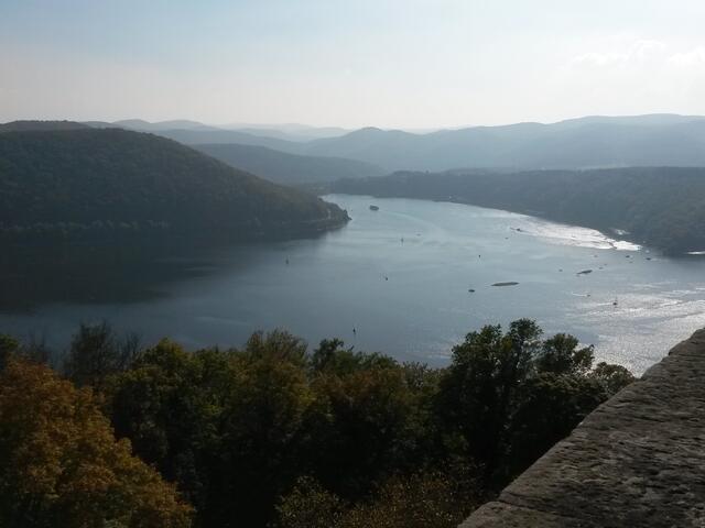 Blick von Schloss Waldeck