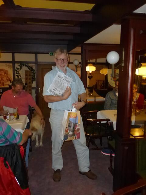 Auch Heinz hat "sein" Diplom!