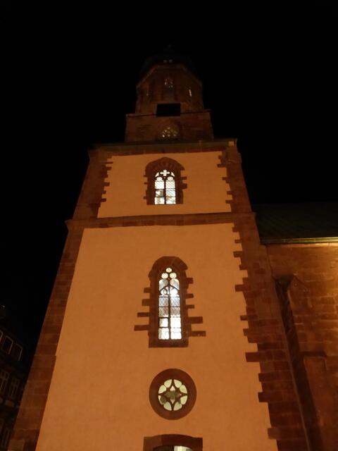 Da oben im Dunkeln waren wir!