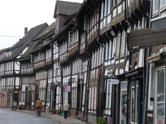 Die Tidexer Straße ist das Fachwerk-Prunkstück.
