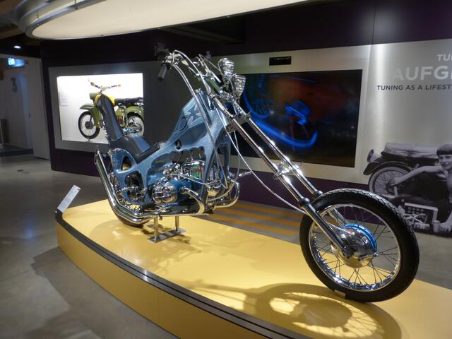 Ein toller Chopper. Hier konnte man auch Easy Rider mit Peter Fonda sehen.