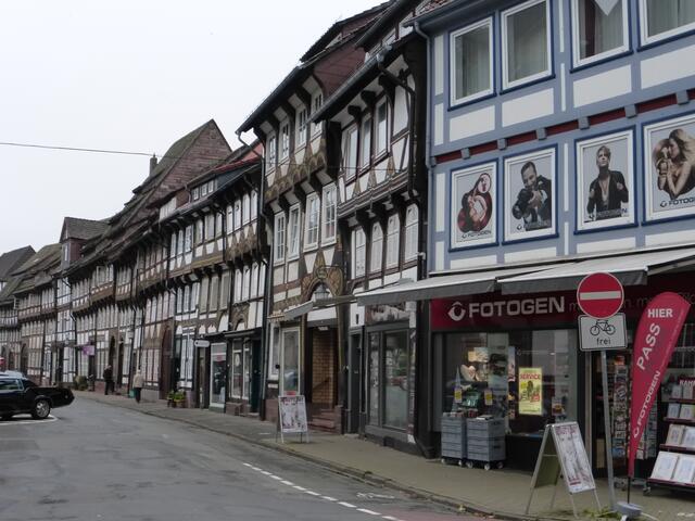 Das Fachwerk ist in Einbeck prägent.