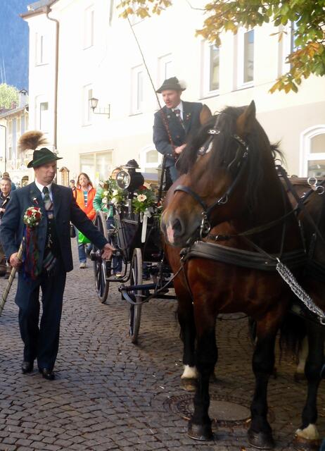 Der Hochzeitslader war natürlich auch dabei