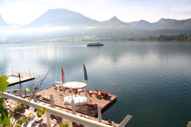 herbstliche Stimmung am Wolfgangsee