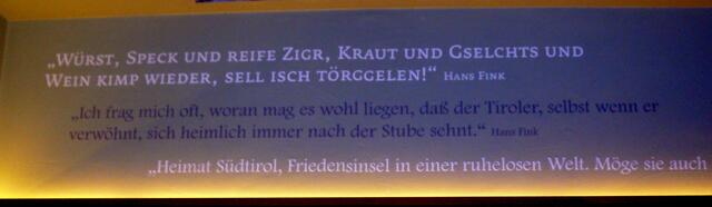 Hans Fink schrieb diese Verse