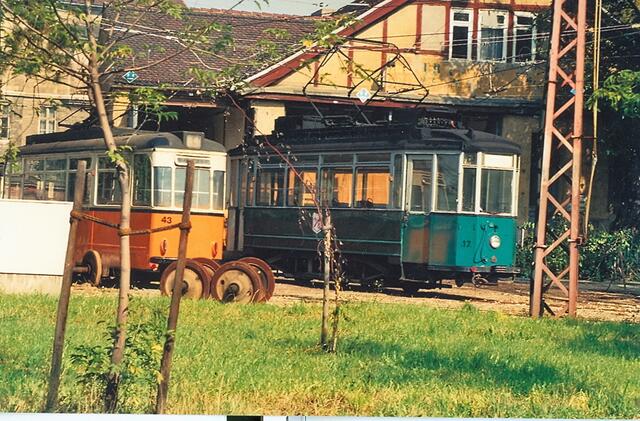 1982 ca. - Wagen nur 17 von 1928 und Wagen 43