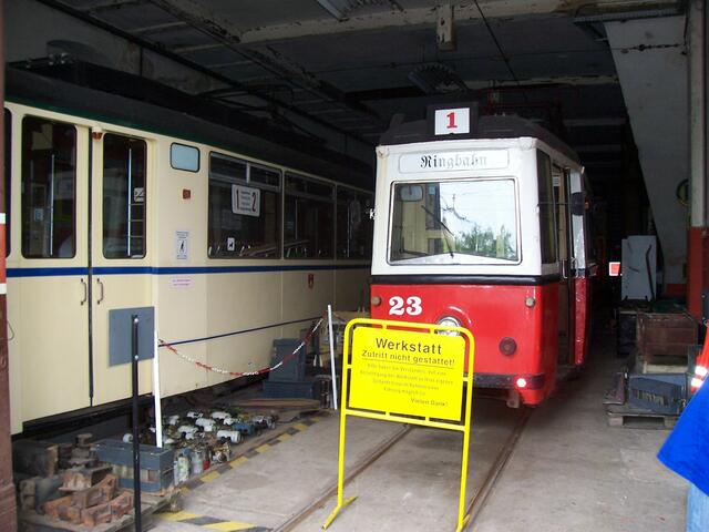 heute - Blick in das Depot