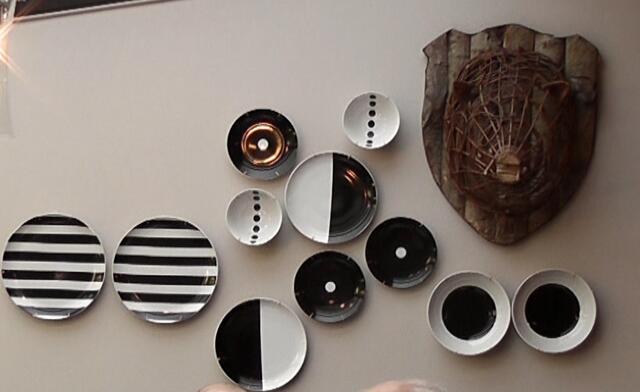 WANDDEKORATION IM RESTAURANT