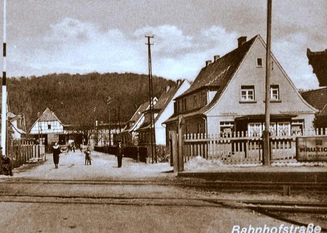 Bahnhof Woffleben um 1940