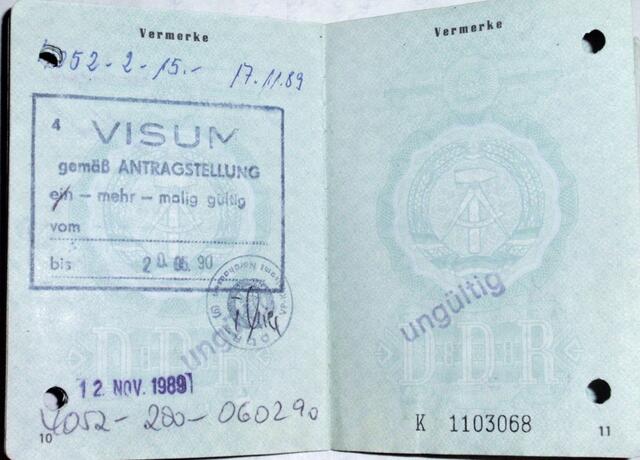 Visum im Personalausweis