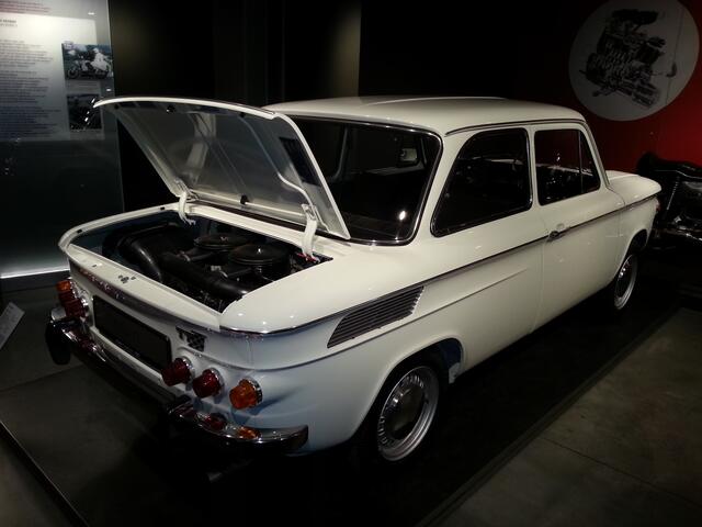 NSU TT - luftgekühlter 4-Zylinder im Heck...