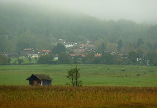 Grafenaschau im Nebel