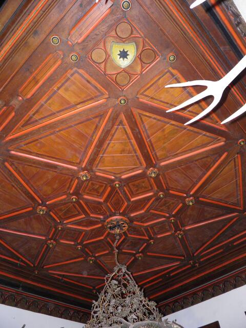 Kassettendecke im Waldecker Zimmer