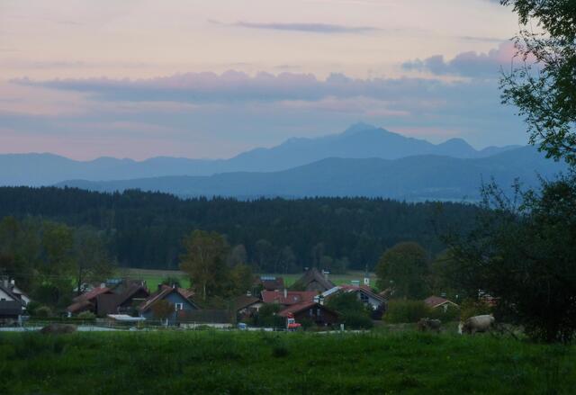Nach einem Abendspaziergang kann man hier hervorragend schlafen.
