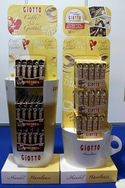 Aufsteller für Ferrero Giotto