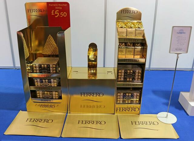 Aufsteller für Ferrero UK Limited von der Firma Schoepe Display GmbH