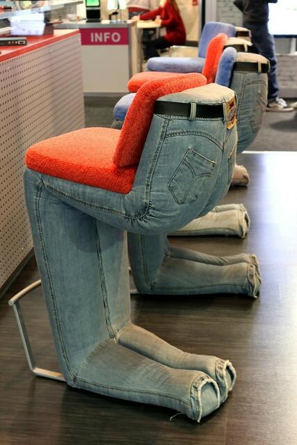 Kreatives Stuhldesign