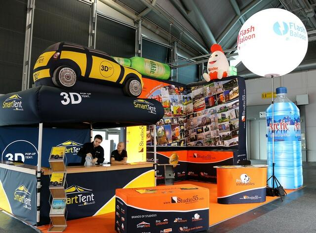 Aufblasbare Werbeelemente