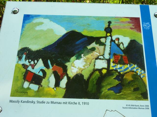 ...und so hat sie Kandinsky im Bild festgehalten.