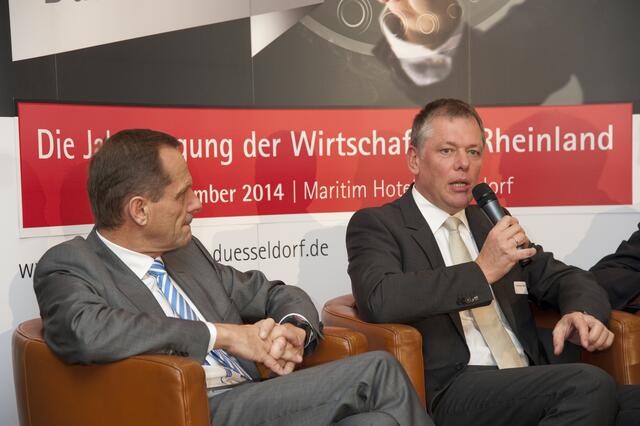 Talkrunde. | Foto: Wirtschaftsforum
