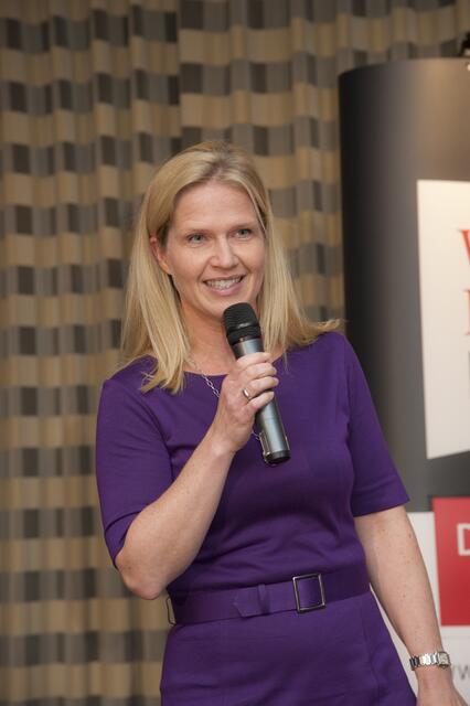 Moderatorin Kerstin von der Linden, bekannt aus der WDR Lokalzeit. | Foto: Wirtschaftsforum