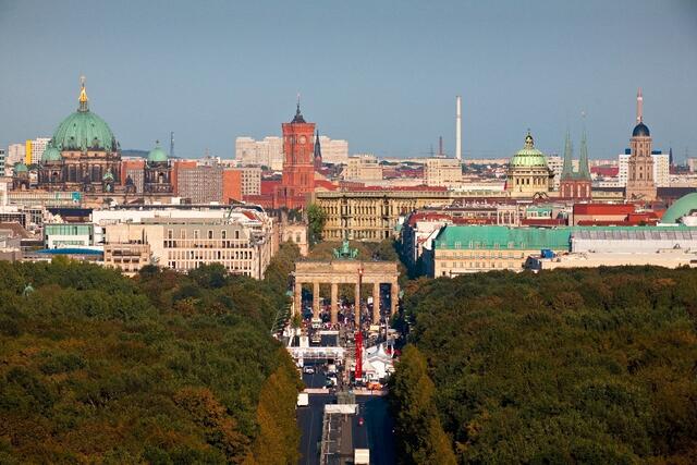 Panorama von der Siegessäue aus | Foto: http://berliner-schloss.de/neues-schloss-humboldt-forum/neue-bilder-berlin-2018/