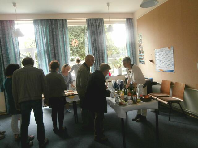 Cafeteria im Gemeindesaal der Kirche