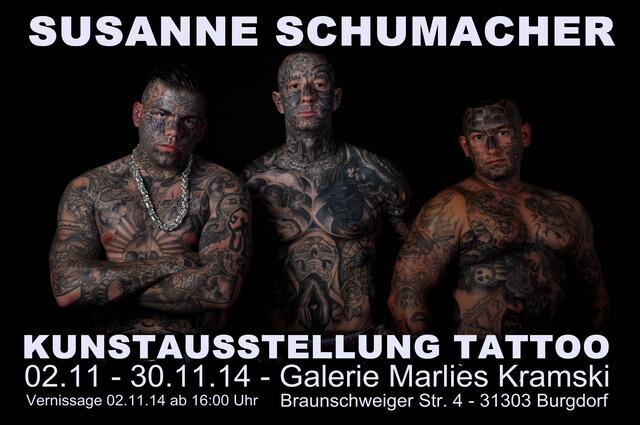 Kunstausstellung Tattoo - Fotografien von Susanne Schumacher