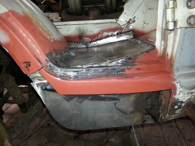 Neuaufbau mit 2mm Blech